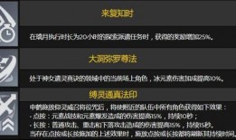 申鹤技能最新爆料,冰封千里，仙韵再现